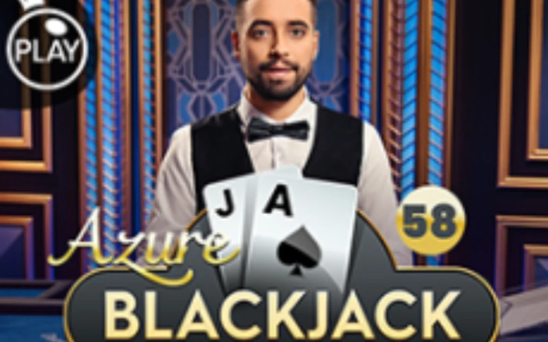 Blackjack 58 Azure ist für sein elegantes Design auf Locowin bekannt.