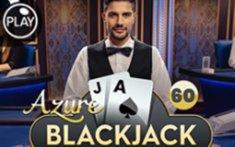 Blackjack 60 Azure bietet ein maßgeschneidertes Blackjack-Erlebnis bei Locowin.