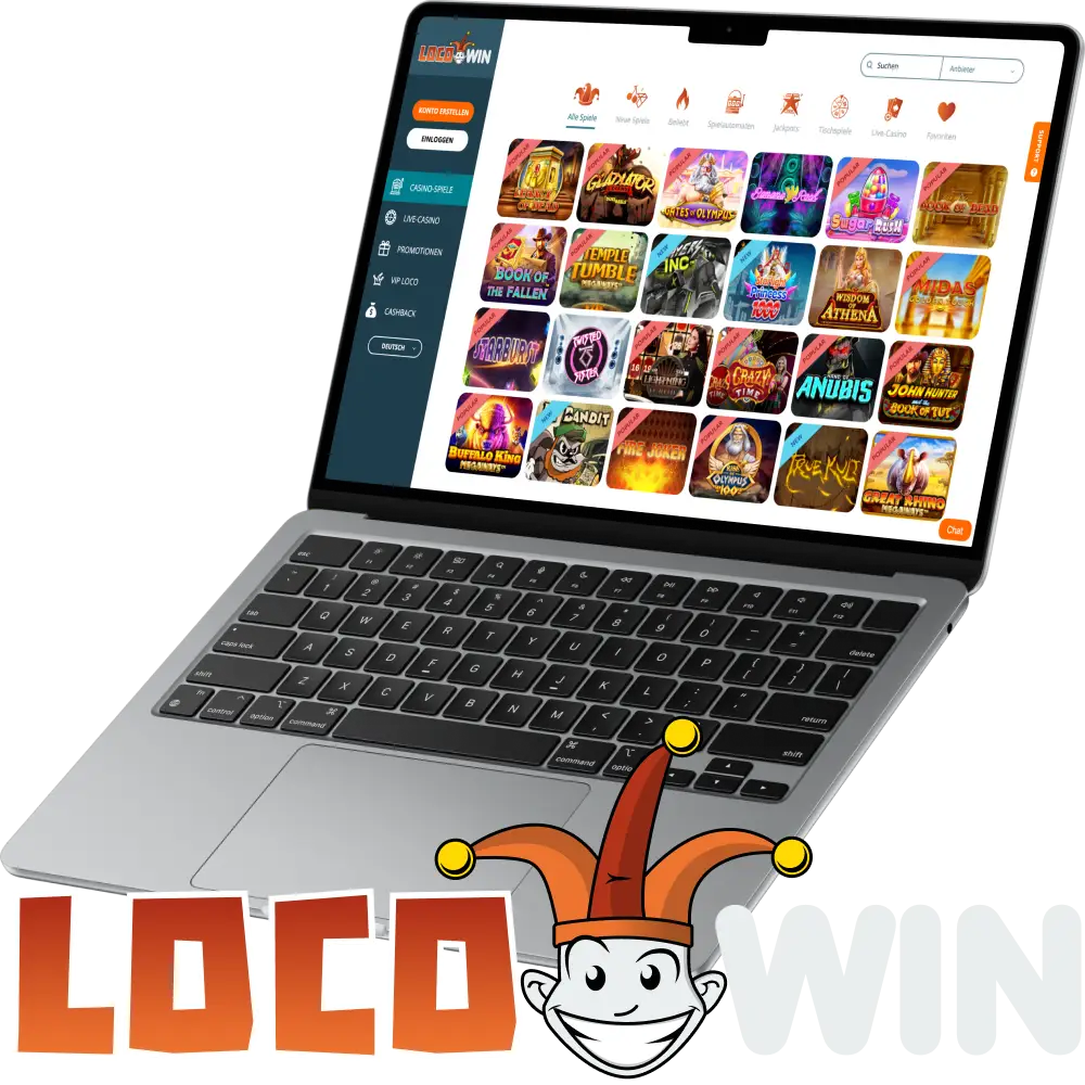 Entdecken Sie die besten Locowin-Casinospiele und gewinnen Sie.