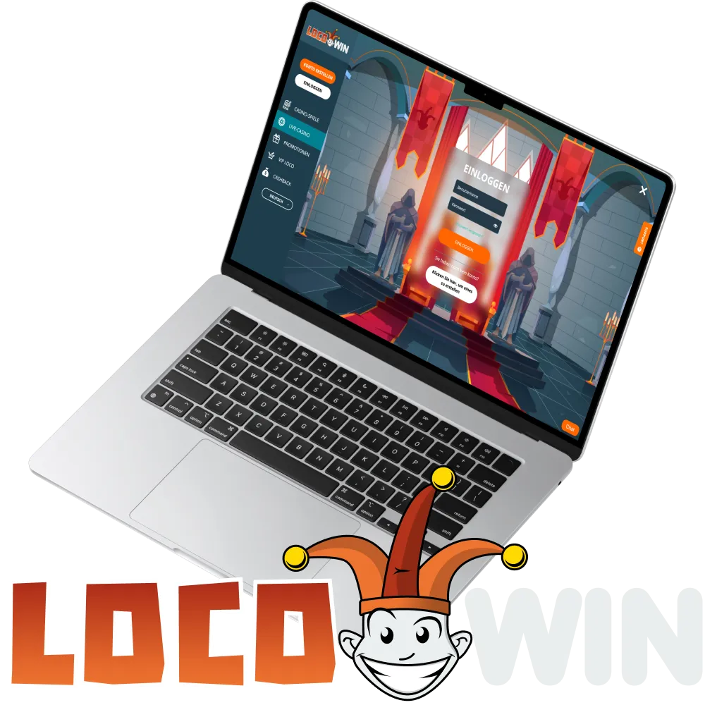 Spielen Sie bei Locowin, einer führenden Online-Casino-Plattform.